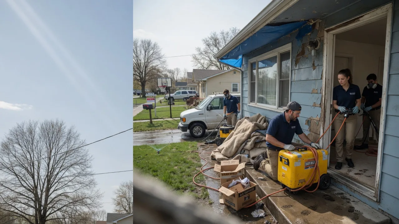 Basement Flood Cleanup in Brandon, TX near me